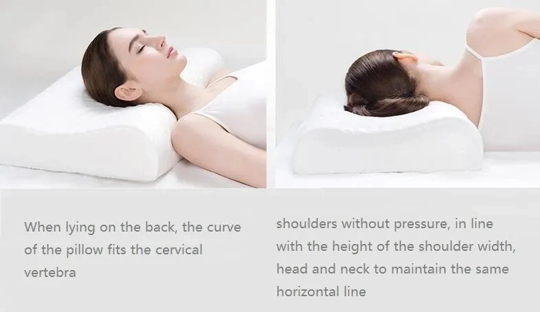 2023 Modern High Quality Sleep Well OEM Ergonomic Luxury Memory Foam Pillow