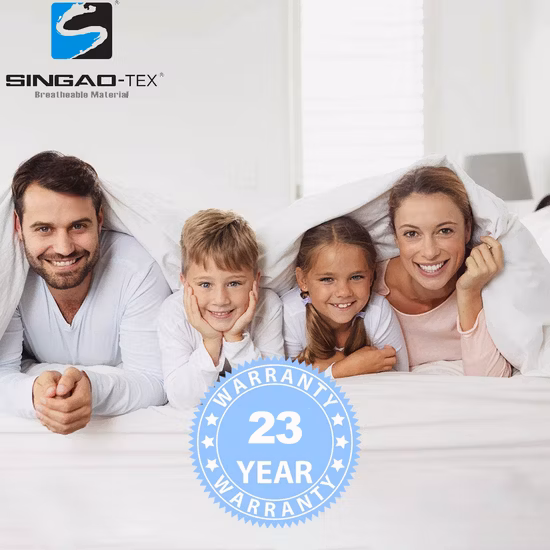 Удобный хлопковый махровый гипоаллергенный водонепроницаемый чехол для матраса, дышащая бесшумная простыня на подкладке